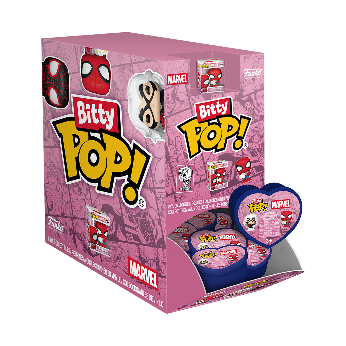mystery bitty pop! spider-man (valentine’s day)