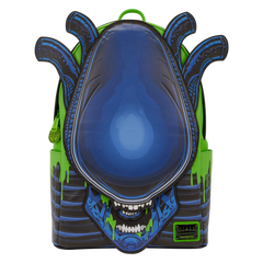 alien xenomorph cosplay glow full-size backpack