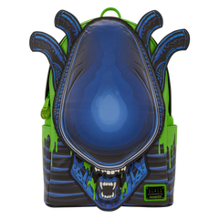 alien xenomorph cosplay glow full-size backpack