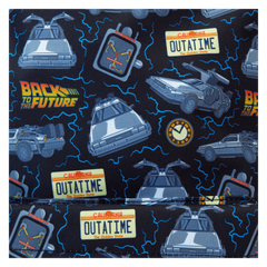 back to the future 40th anniversary all-over print full-size backpack