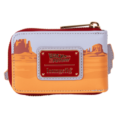 back to the future 40th anniversary time machine accordion wallet