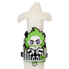 beetlejuice cosplay mini backpack dog harness