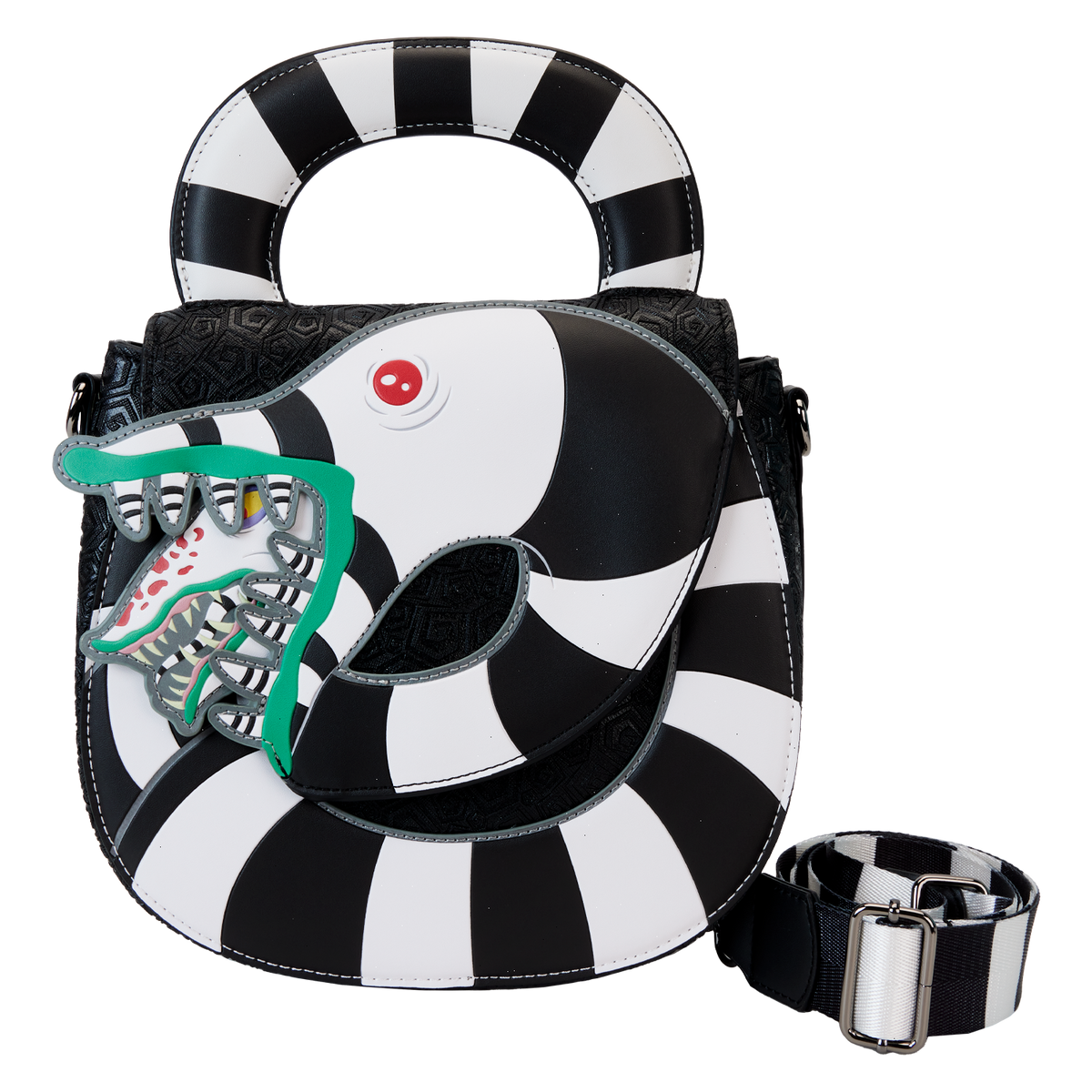 beetlejuice sandworm crossbody bag