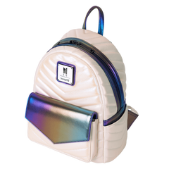funko pop! by loungefly bts iridescent quilted mini backpack