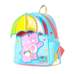 care bears cheer bear & share bear rainbow umbrella mini backpack