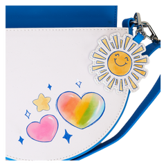 care bears care-a-lot rainbow handle crossbody bag
