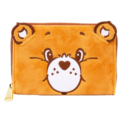 care bears exclusive tenderheart bear plush cosplay zip around wallet
