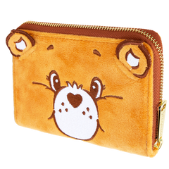 care bears exclusive tenderheart bear plush cosplay zip around wallet