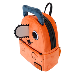 chainsaw man pochita plush mini backpack