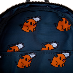 chainsaw man pochita plush mini backpack