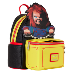 chucky pop-up clown cosplay mini backpack