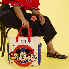 mickey & friends classic convertible backpack & tote crossbody bag