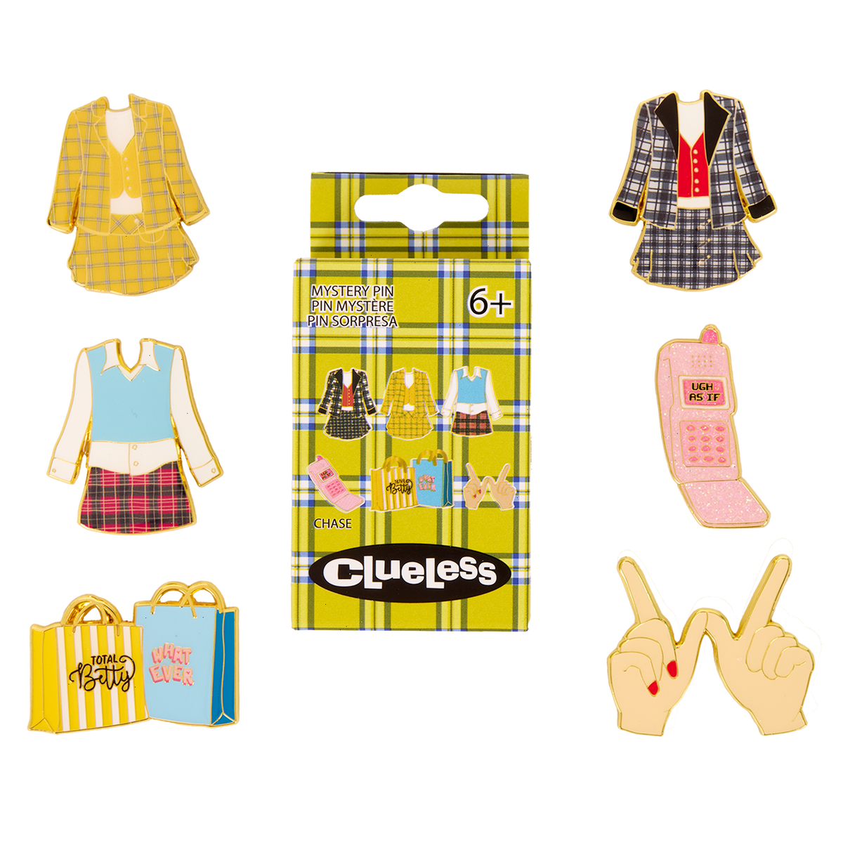 clueless 30th anniversary mystery box pin