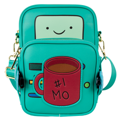 adventure time bmo crossbuddies® cosplay crossbody bag with coin bag