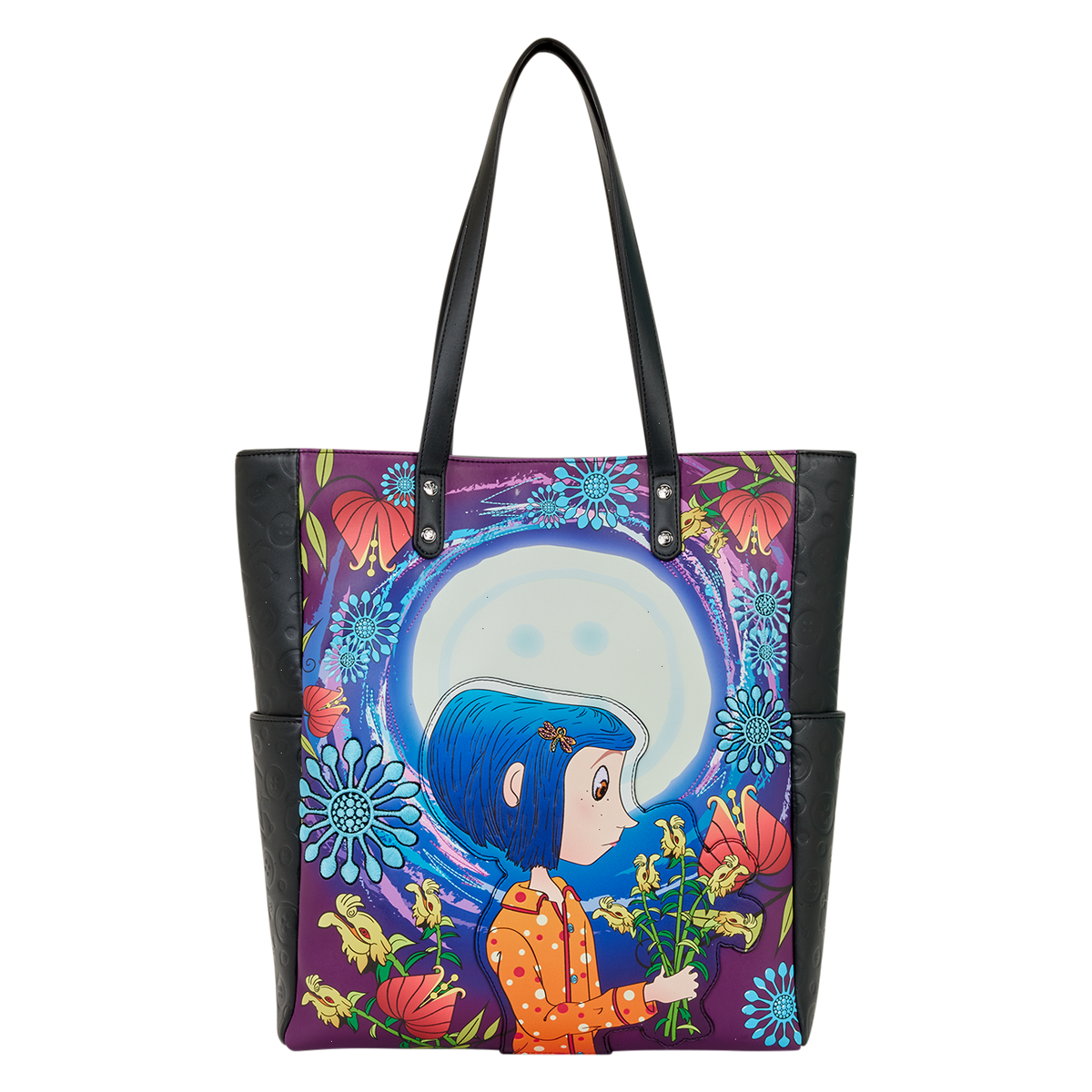 coraline garden glow tote bag