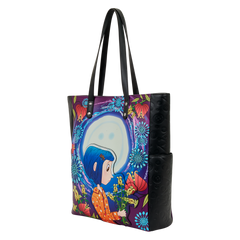 coraline garden glow tote bag