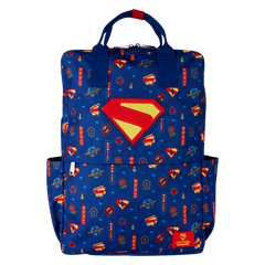 superman all-over print full-size backpack