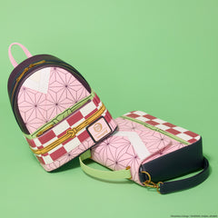 demon slayer nezuko kamado cosplay mini backpack