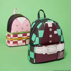 demon slayer tanjiro kamado cosplay mini backpack