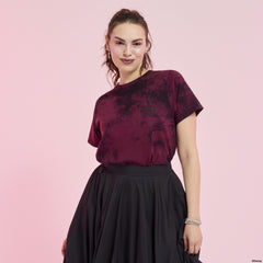 disney villains happily never after tie-dye swing tee