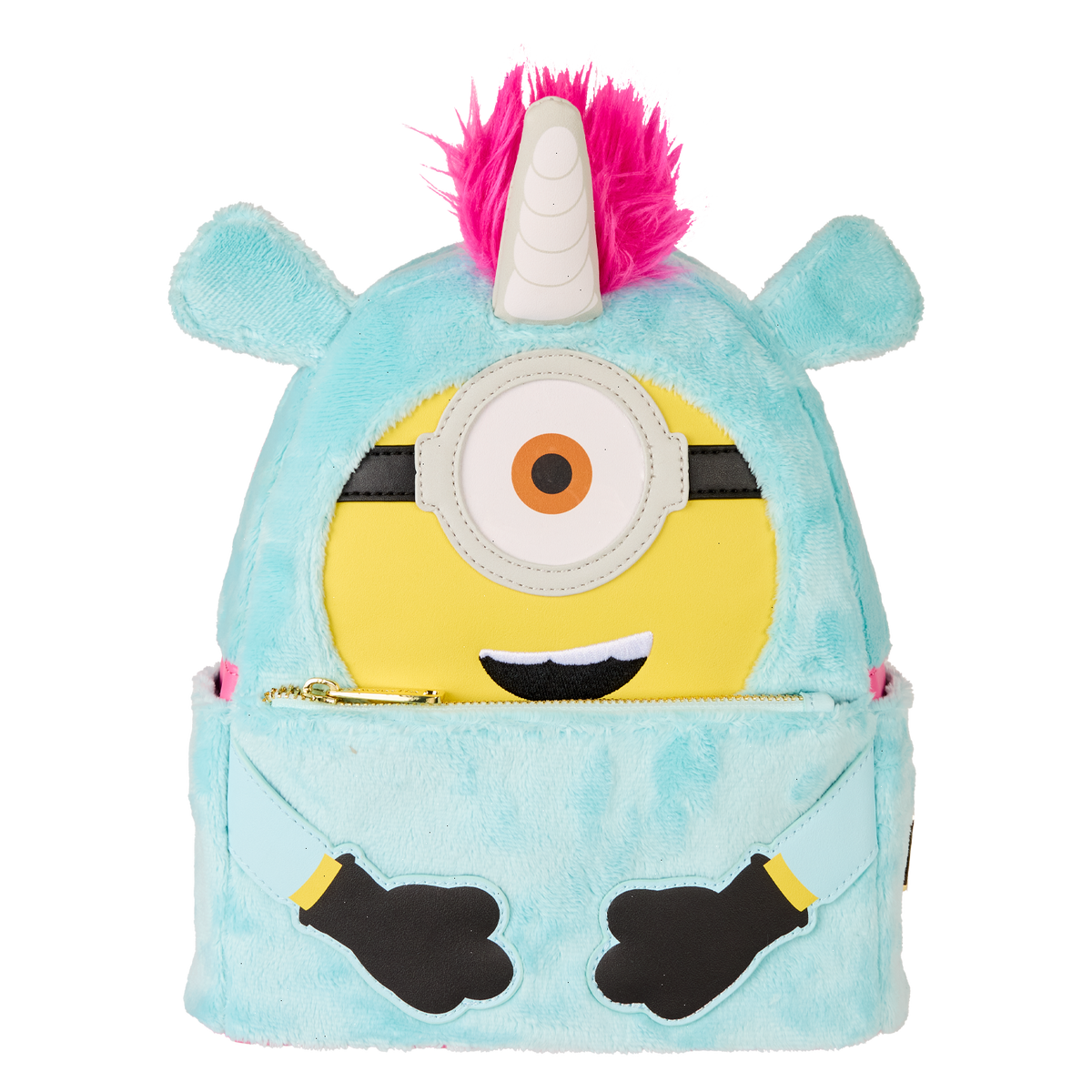 minions fluffy unicorn exclusive costume plush mini backpack