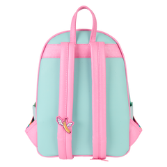 minions fluffy unicorn rainbow mini backpack