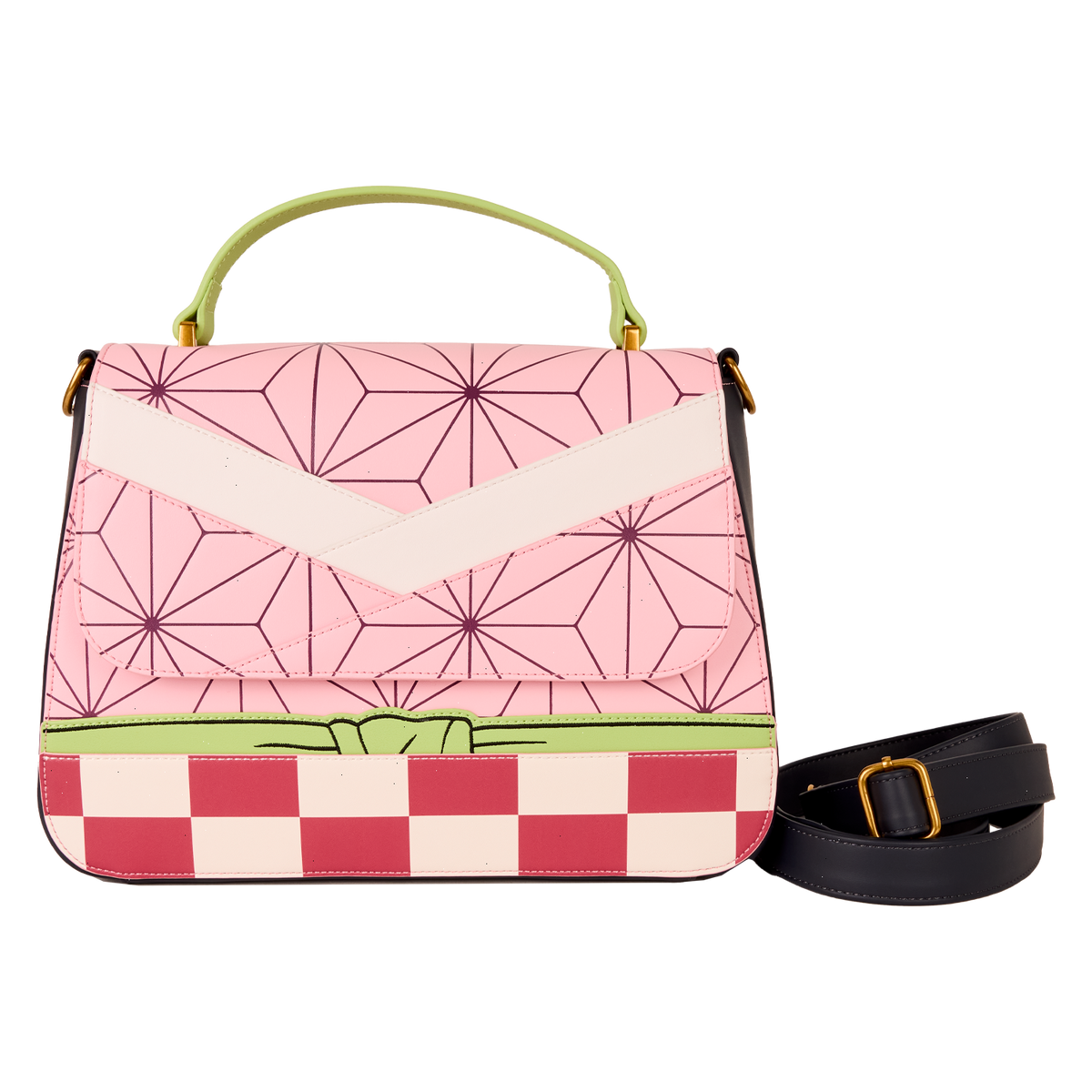 demon slayer nezuko kamado cosplay crossbody bag