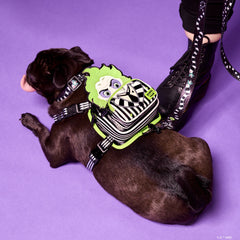 beetlejuice cosplay mini backpack dog harness