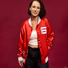 big hero 6 10th anniversary baymax & friends unisex bomber jacket