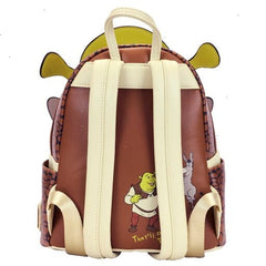 shrek and donkey cosplay mini backpack