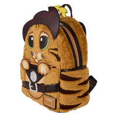 shrek puss in boots plush cosplay mini backpack