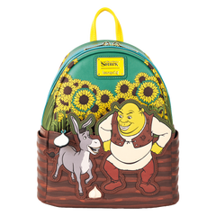 shrek & donkey sunflower field mini backpack