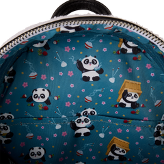 kung fu panda plush cosplay mini backpack