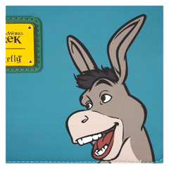 shrek & donkey sunflower field crossbody bag