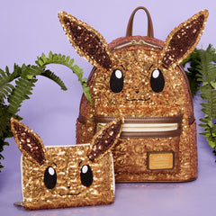 pokémon exclusive eevee sequin cosplay mini backpack