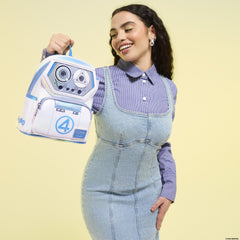 fantastic four h.e.r.b.i.e. cosplay mini backpack