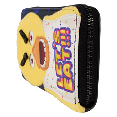 five nights at freddy's chica plush cosplay zip around wallet