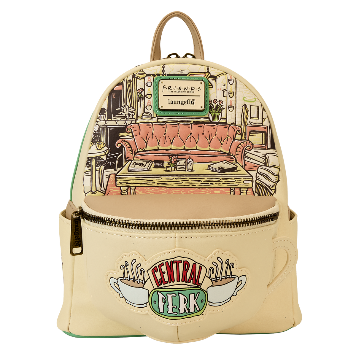 friends central perk domed coffee mug scented mini backpack