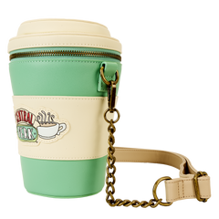 friends central perk to-go coffee cup figural scented crossbody bag
