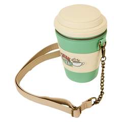 friends central perk to-go coffee cup figural scented crossbody bag