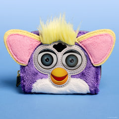 furby plush cosplay lenticular zip around wallet