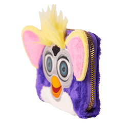 furby plush cosplay lenticular zip around wallet