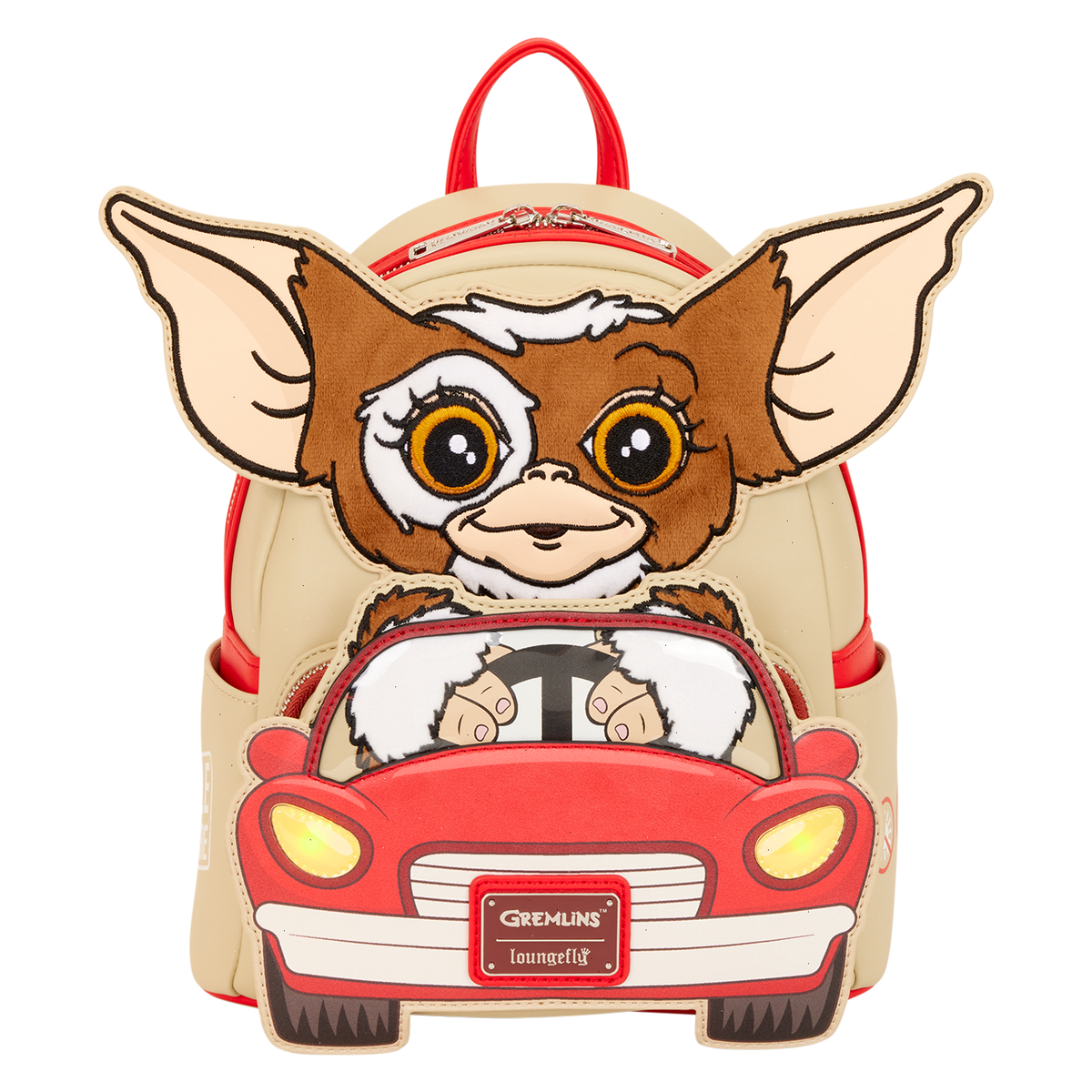 gremlins gizmo plush light-up mini backpack