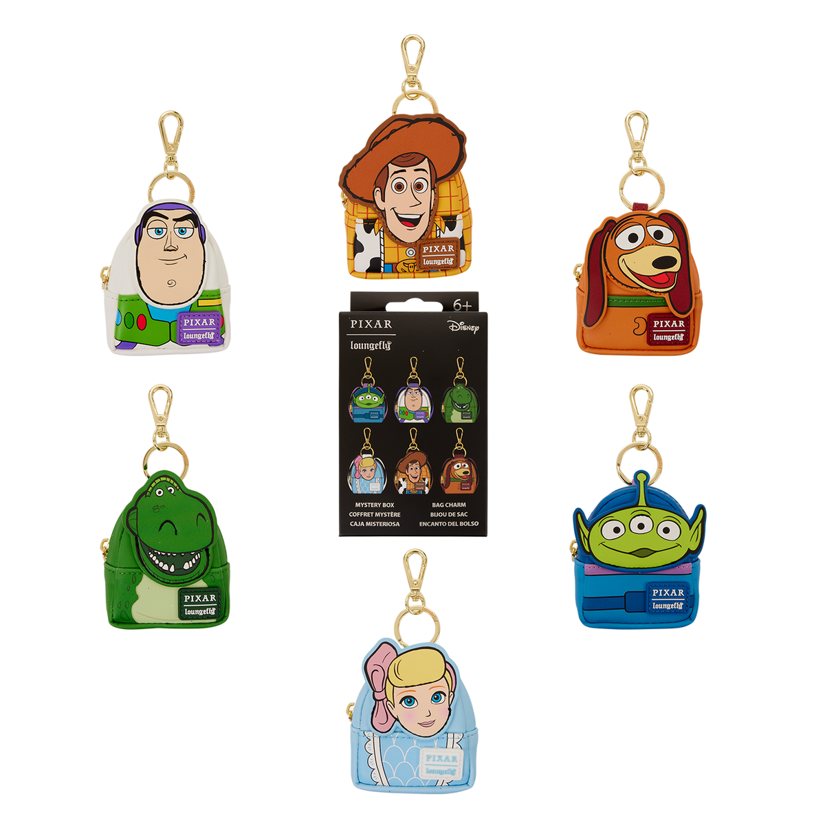 toy story 30th anniversary mystery mini backpack keychain charm