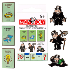 monopoly 90th anniversary mystery box pin