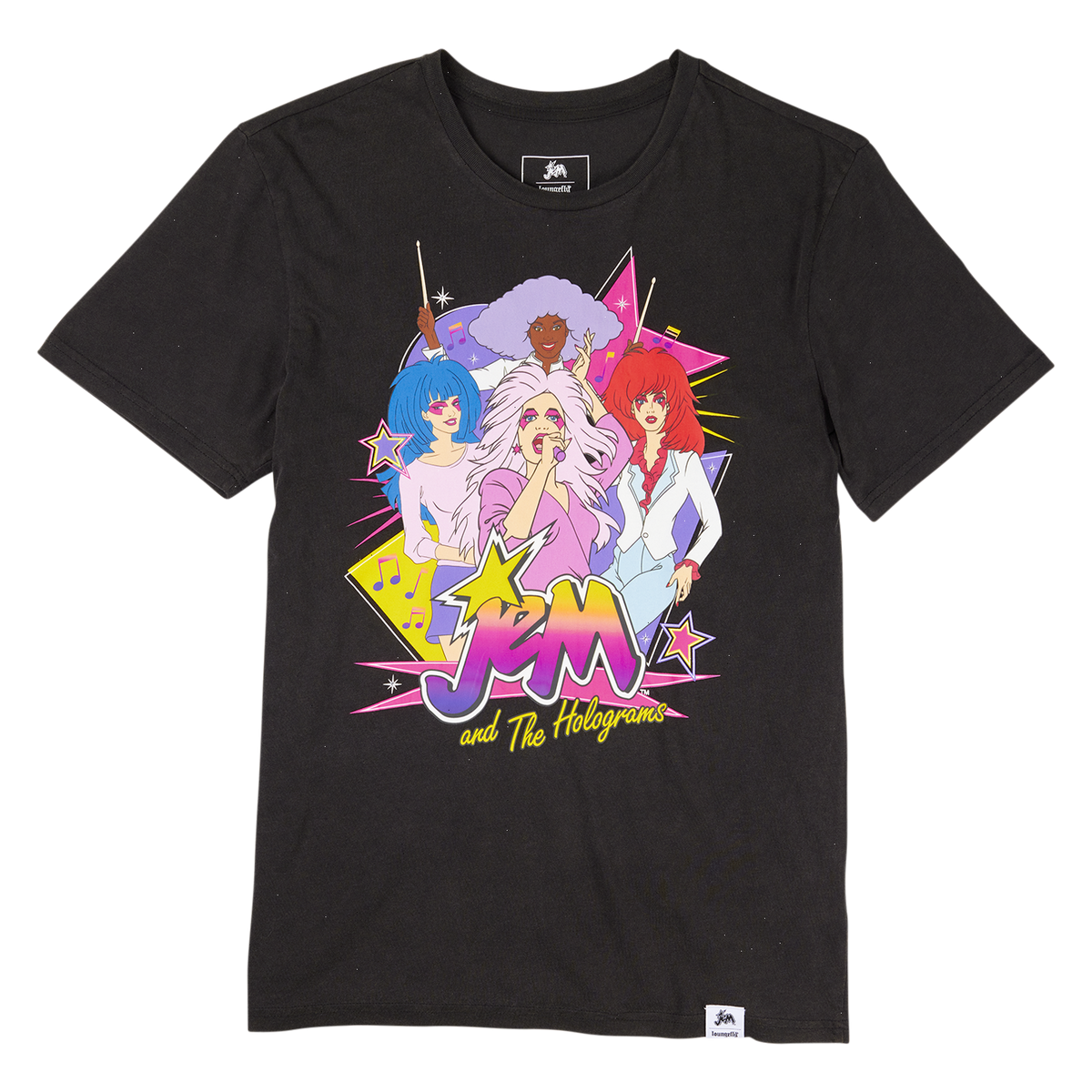 jem and the holograms concert tour unisex tee