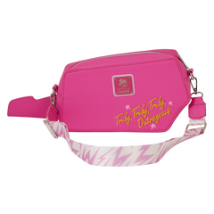 jem and the holograms figural keytar glow crossbody bag