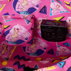 jem and the holograms figural keytar glow crossbody bag