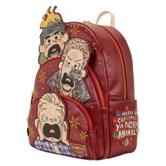 home alone triple pocket mini backpack