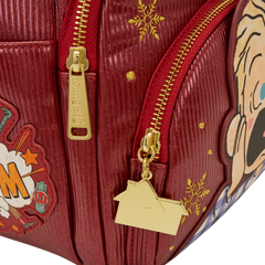 home alone triple pocket mini backpack